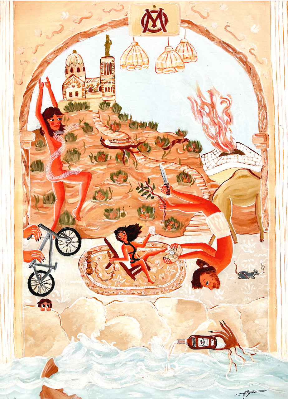 "OMage à Marseille" original