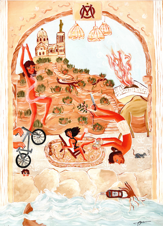 "OMage à Marseille" original